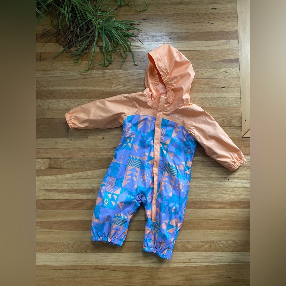 Columbia Critter Jumper Rain Suit 6-12mo